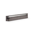 High quality image of Alexander & Wilks Quantock Cup Pull Handle - Dark Bronze PVD - Centres 203mm | Sku. aw906dbzpvd | Trade Door Handles.