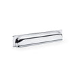 High quality image of Alexander & Wilks Quantock Cup Pull Handle - Polished Chrome - Centres 203mm | Sku. aw906pc | Trade Door Handles.