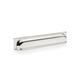 High quality image of Alexander & Wilks - Quantock Cup Pull Handle 203mm C/C Polished Nickel | Sku. aw906pnpvd | Trade Door Handles.