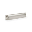 High quality image of Alexander & Wilks Quantock Cup Pull Handle - Satin Nickel - Centres 203mm | Sku. aw906sn | Trade Door Handles.