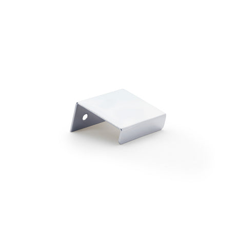 High quality image of Alexander & Wilks - Tilly Finger Pull - Polished Chrome | Sku. aw908-37-pc | Trade Door Handles.