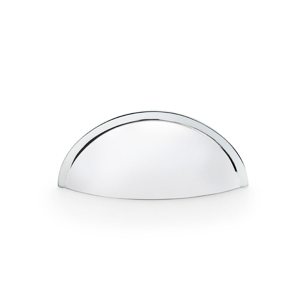 High quality image of Alexander & Wilks Quieslade Cup Handle - Polished Chrome | Sku. aw909pc | Trade Door Handles.