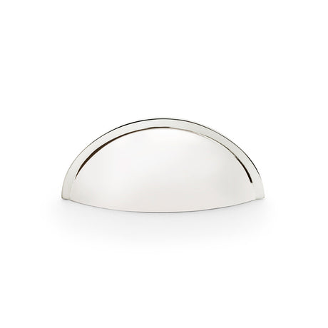 High quality image of Alexander & Wilks Quieslade Cup Handle - Polished Nickel | Sku. aw909pn | Trade Door Handles.