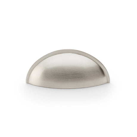 High quality image of Alexander & Wilks Quieslade Cup Handle - Satin Nickel | Sku. aw909sn | Trade Door Handles.
