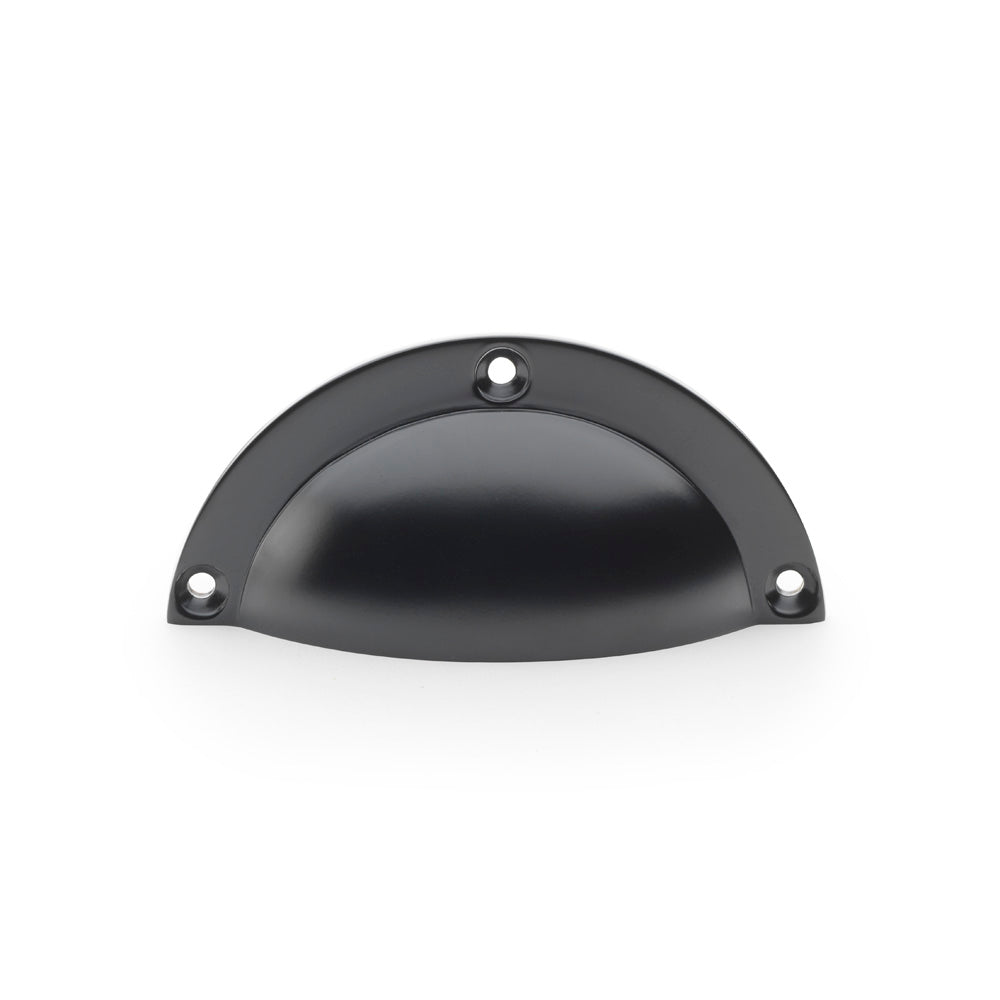 High quality image of Alexander & Wilks Raoul Cup Handle - Black | Sku. aw910bl | Trade Door Handles.