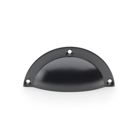 High quality image of Alexander & Wilks Raoul Cup Handle - Black | Sku. aw910bl | Trade Door Handles.
