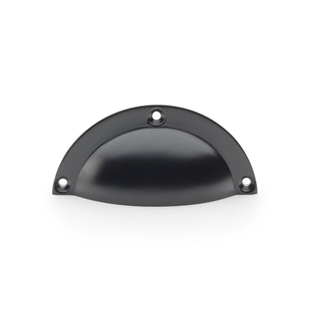 High quality image of Alexander & Wilks Raoul Cup Handle - Black | Sku. aw910bl | Trade Door Handles.
