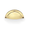 High quality image of Alexander & Wilks Raoul Cup Handle - Polished Brass | Sku. aw910pb | Trade Door Handles.