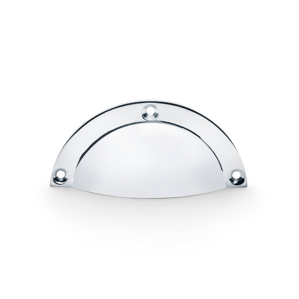 High quality image of Alexander & Wilks Raoul Cup Handle - Polished Chrome | Sku. aw910pc | Trade Door Handles.