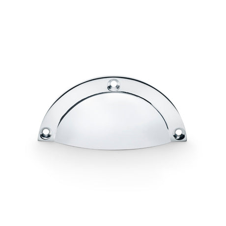 High quality image of Alexander & Wilks Raoul Cup Handle - Polished Chrome | Sku. aw910pc | Trade Door Handles.