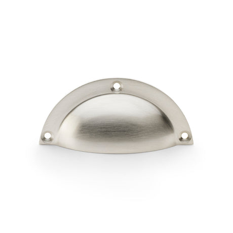 High quality image of Alexander & Wilks Raoul Cup Handle - Satin Nickel | Sku. aw910sn | Trade Door Handles.