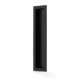 High quality image of Alexander & Wilks Rectangular flush pull - 100x45mm-Black-200mm | Sku. AW911-200-BL | Trade Door Handles.
