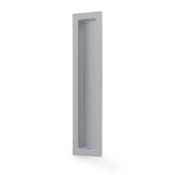High quality image of Alexander & Wilks Rectangular flush pull - 100x45mm-Satin Chrome-200mm | Sku. AW911-200-SC | Trade Door Handles.