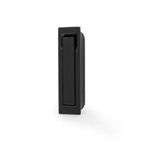 High quality image of Alexander & Wilks - Square Sliding Door Edge Pull - Black | Sku. aw990bl | Trade Door Handles.