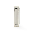High quality image of Alexander & Wilks - Square Sliding Door Edge Pull - Satin Nickel | Sku. aw990sn | Trade Door Handles.