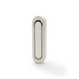 High quality image of Alexander & Wilks - Radius Sliding Door Edge Pull - Satin Nickel | Sku. aw991sn | Trade Door Handles.
