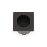 High quality image of Alexander & Wilks - Sliding Door Finger Edge Pull (Square) Dark Bronze PVD | Sku. aw993dbzpvd | Trade Door Handles.