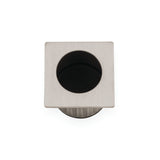 High quality image of Alexander & Wilks - Sliding Door Finger Edge Pull (Square) Satin Nickel | Sku. aw993sn | Trade Door Handles.