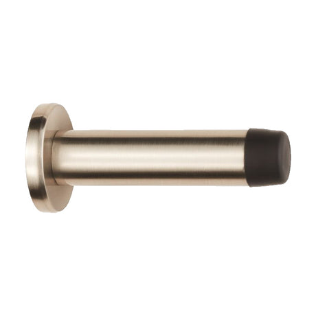 High quality image of Carlisle Brass - Wall Mounted Door Stop - Satin Nickel | Sku. az21sn | Trade Door Handles.