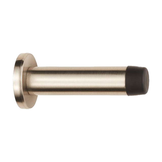 High quality image of Carlisle Brass - Wall Mounted Door Stop - Satin Nickel | Sku. az21sn | Trade Door Handles.
