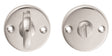 High quality image of Carlisle Brass - Plain Turn and Release - Polished Chrome | Sku. b12cp | Trade Door Handles.