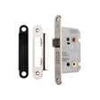 High quality image of Eurospec - Easi-T Residential Bathroom Lock 65mm Radius - Nickel Plate | Sku. bae5025np-r | Trade Door Handles.