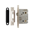 High quality image of Eurospec - Easi-T Residential Bathroom Lock 78mm - Satin Nickel | Sku. bae5030sn | Trade Door Handles.