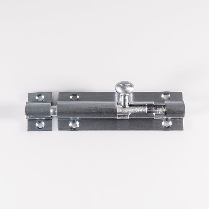 High quality image of Carlisle Brass - Barrel Bolt 102mm - Satin Chrome | Sku. bb3204sc | Trade Door Handles.