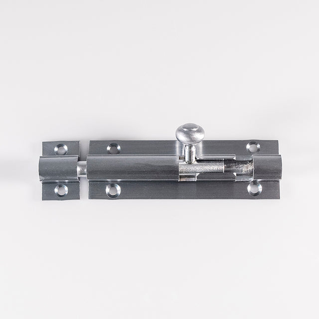 High quality image of Carlisle Brass - Barrel Bolt 102mm - Satin Chrome | Sku. bb3204sc | Trade Door Handles.