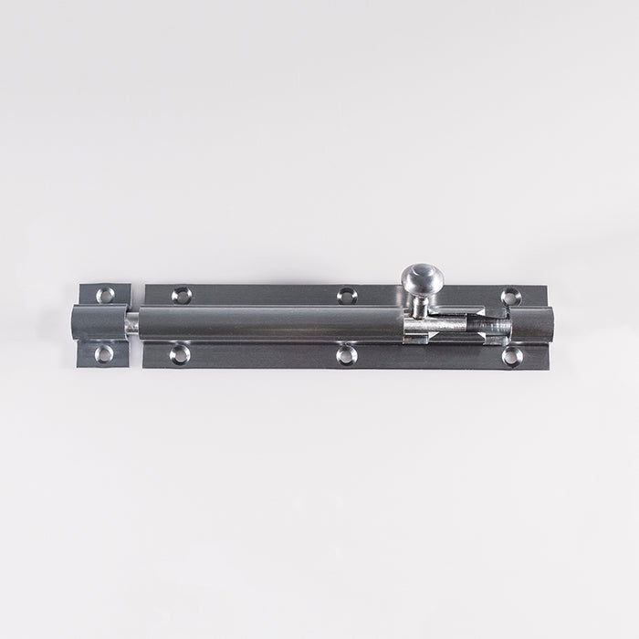 High quality image of Carlisle Brass - Barrel Bolt 151mm - Satin Chrome | Sku. bb3206sc | Trade Door Handles.