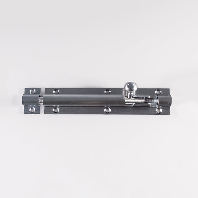 High quality image of Carlisle Brass - Barrel Bolt 151mm - Satin Chrome | Sku. bb3206sc | Trade Door Handles.