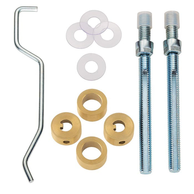High quality image of Carlisle Brass - Back To Back Fixing Pack - Satin PVD | Sku. bbf1019spvd | Trade Door Handles.