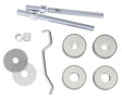 High quality image of Eurospec - Back To Back Fixing Pack - Bright Stainless Steel | Sku. bbf1019bss | Trade Door Handles.