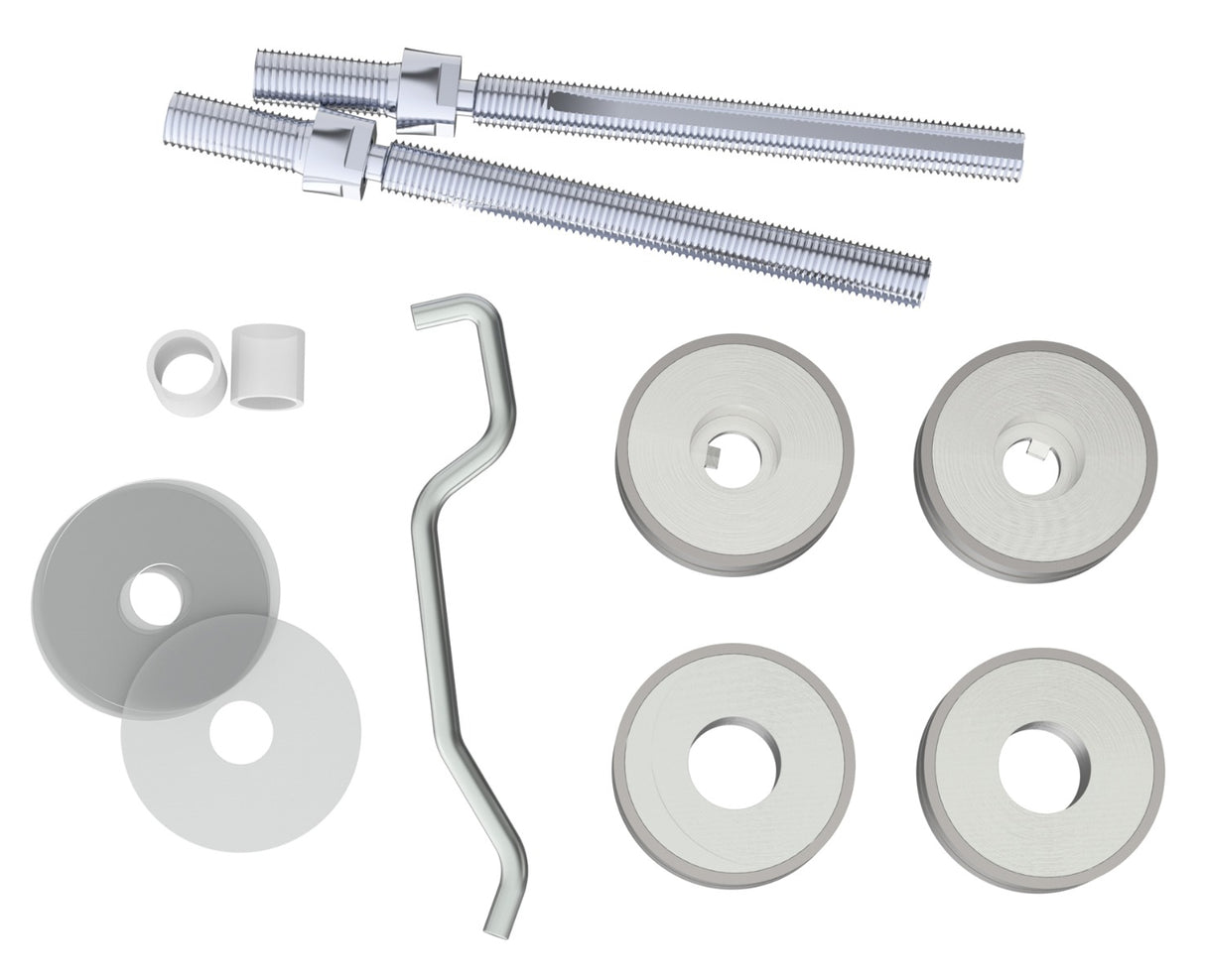 High quality image of Eurospec - Back To Back Fixing Pack - Bright Stainless Steel | Sku. bbf1019bss | Trade Door Handles.