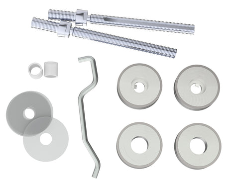 High quality image of Eurospec - Back To Back Fixing Pack - Bright Stainless Steel | Sku. bbf1019bss | Trade Door Handles.