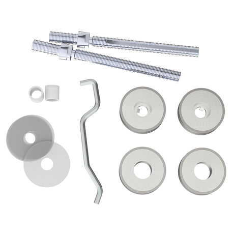 High quality image of Eurospec - Back To Back Fixing Pack - Satin Stainless Steel | Sku. bbf1030-2sss | Trade Door Handles.