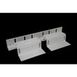 High quality image of the Zoo Hardware - Double Z & L Bracket for use with the ML1200 double range of Maglocks | Sku. bk1200-d-zl | available to order from Trade Door Handles in Kendal.
