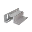 High quality image of the Zoo Hardware - Adjustable Z & L Bracket for use with the ML1200 range of Maglocks | Sku. bk1200zl | available to order from Trade Door Handles in Kendal.