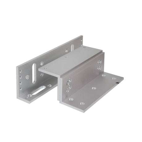 High quality image of the Zoo Hardware - Adjustable Z & L Bracket for use with the ML1200 range of Maglocks | Sku. bk1200zl | available to order from Trade Door Handles in Kendal.