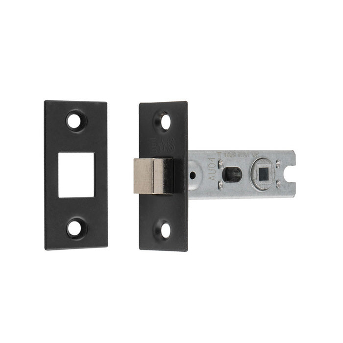 High quality image of Eurospec - Bolt-Through Tubular Deadbolt - Matt Black - 64mm | Sku. btd25mb | Trade Door Handles.