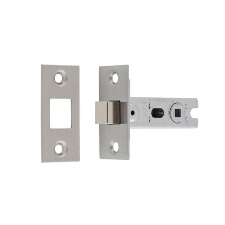 High quality image of Eurospec - Bolt-Through Tubular Deadbolt - Satin Stainless Steel - 64mm | Sku. btd25sss | available to order from Trade Door Handles in Kendal.