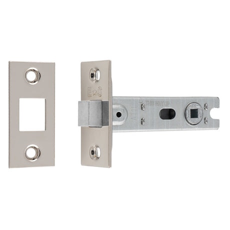 High quality image of Eurospec - Bolt-Through Tubular Deadbolt - Polished Nickel - 76mm | Sku. btd30np | available to order from Trade Door Handles in Kendal.