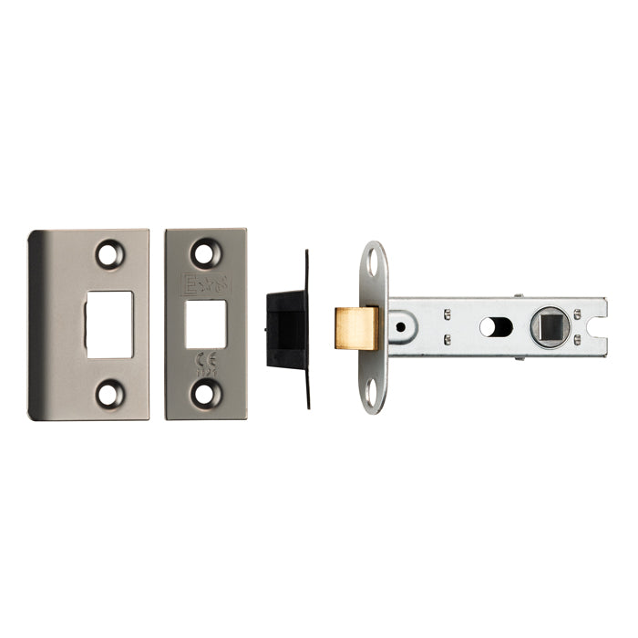 High quality image of Eurospec - 76Mm Ce B/T Tubular Mortice Latch Square - Matt Bronze | Sku. btl30mbrz | Trade Door Handles.