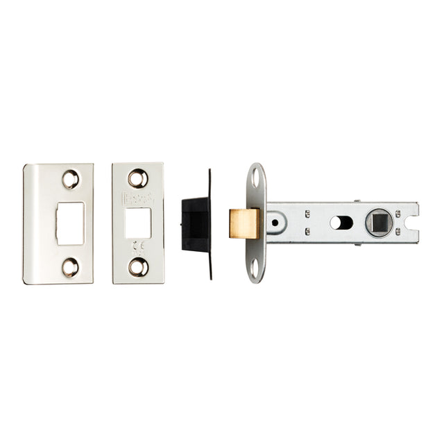 High quality image of Eurospec - 76Mm Ce B/T Tubular Mortice Latch Square - Nickel Plate | Sku. btl30np | Trade Door Handles.