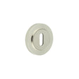High quality image of Burlington - Standard Keyway Escutcheons Plain Rose Satin Nickel Sku. BUR-60SN-71SN