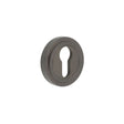 High quality image of Burlington - Euro Profile Escutcheons Stepped Rose Dark Bronze Sku. BUR-61DB-73DB