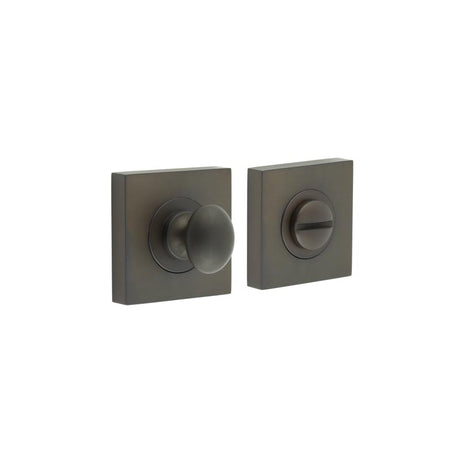 High quality image of Burlington - Turns & Releases Inner 1 Square Plain Rose Dark Bronze Sku. BUR-80DB-150DB