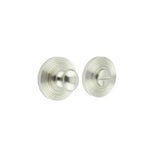 High quality image of Burlington - Turns & Releases Inner 1 Reeded Rose Satin Nickel Sku. BUR-80SN-53SN