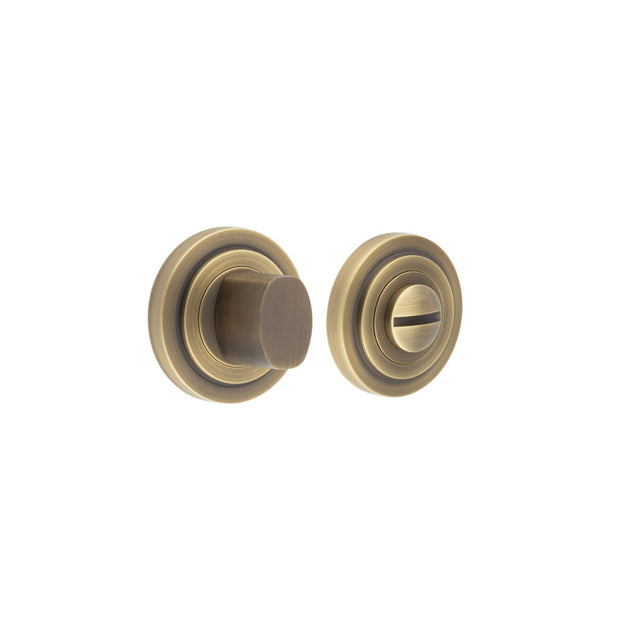 High quality image of Burlington - Turns & Releases Inner 3 Stepped Rose Antique Brass Sku. BUR-81AB-52AB