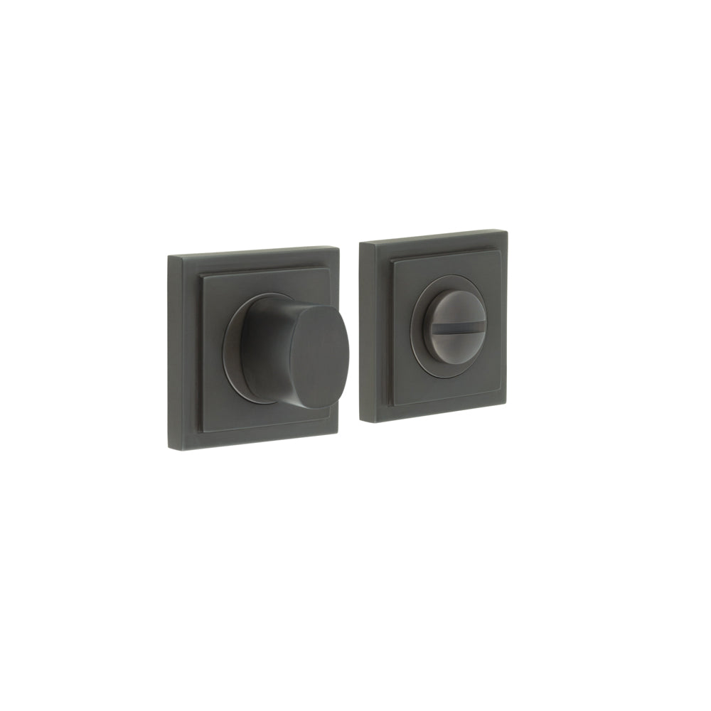 High quality image of Burlington - Turns & Releases Inner 3 Square Stepped Rose Dark Bronze Sku. BUR-81DB-152DB